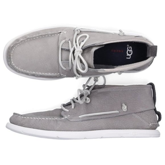 UGG Beach Moc Chukka Ankle-High Leather Moccasins - Picture 3 of 3